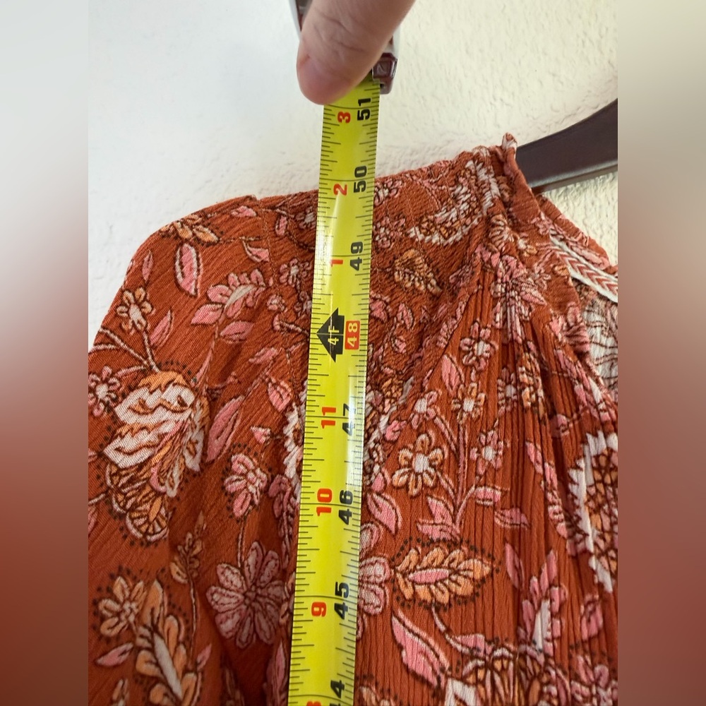 Knox Rose Rust Floral Maxi Dress - Picture 7 of 9
